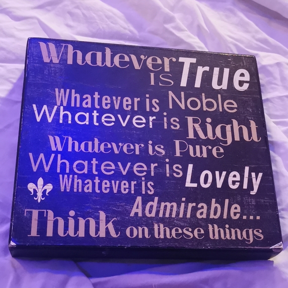 Two Small Decorative Signs - Picture 2 of 3